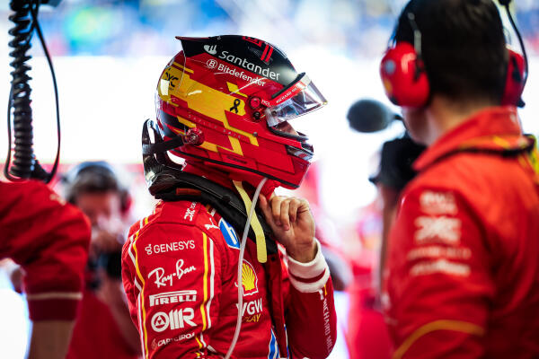 Carlos Sainz Ferrari Brazilië 2024