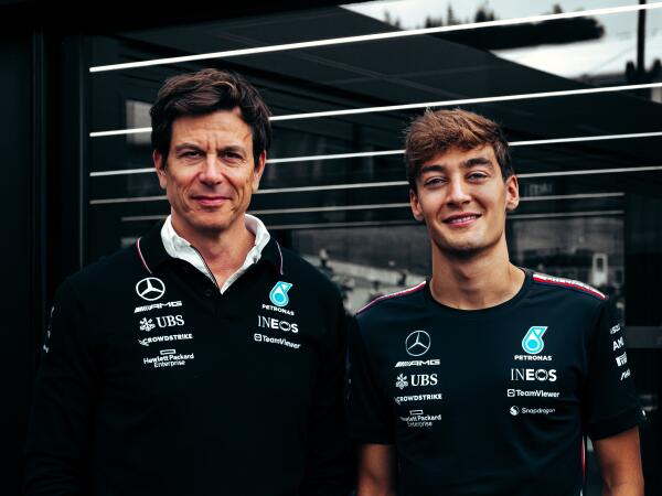 george russell toto wolff 