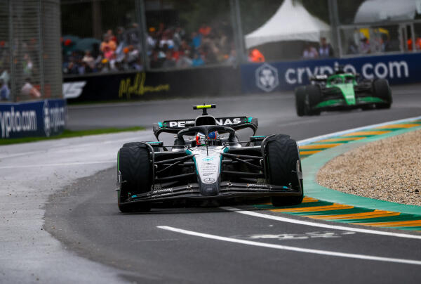 Kimi Antonelli tijdens GP Australië 2025