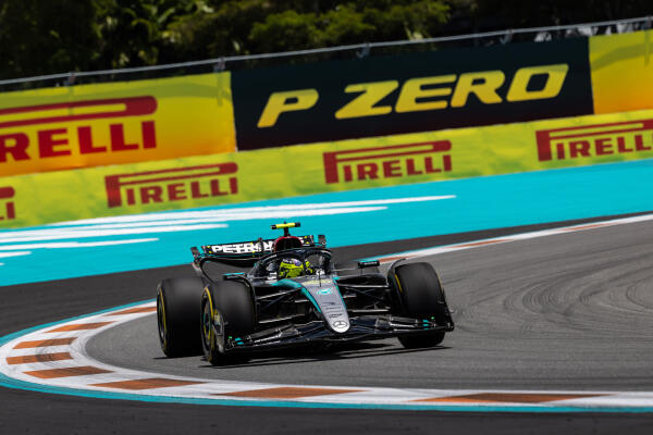 Mercedes kwalificatie GP Miami 2024
