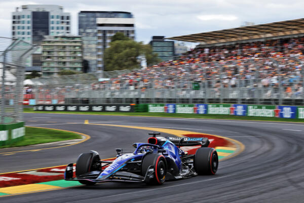 alexander albon williams melbourne 2022