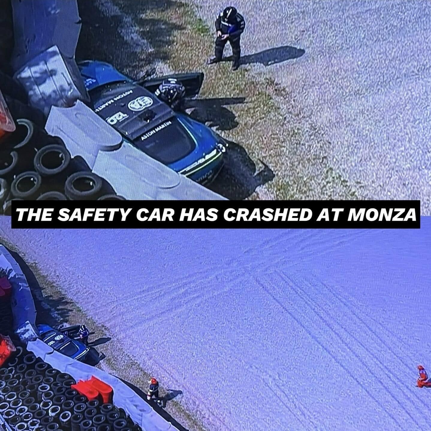 Safety Car crasht in Monza