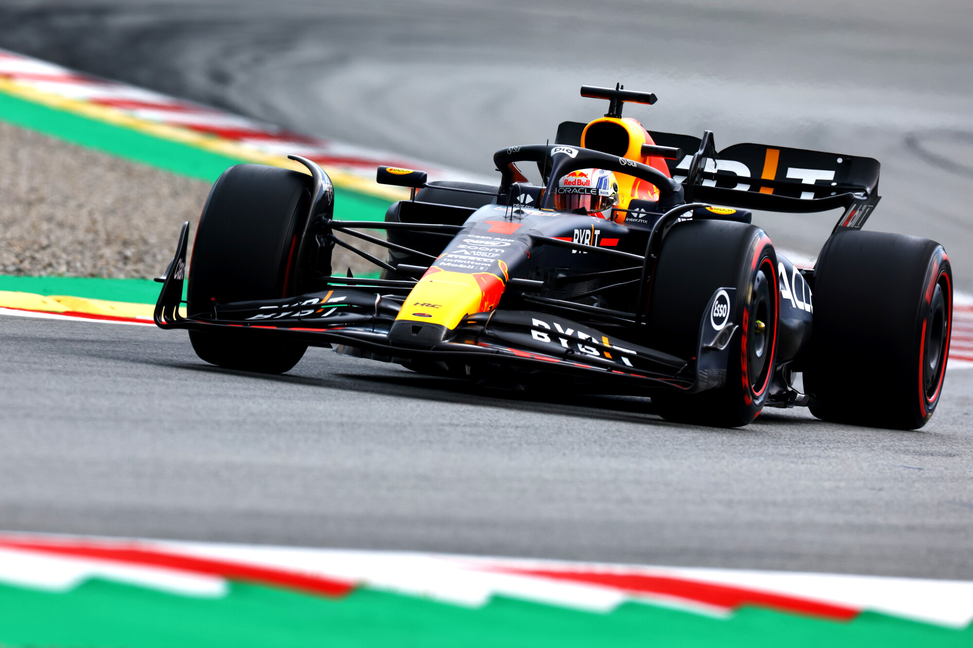 Max Verstappen zaterdag Barcelona 2023
