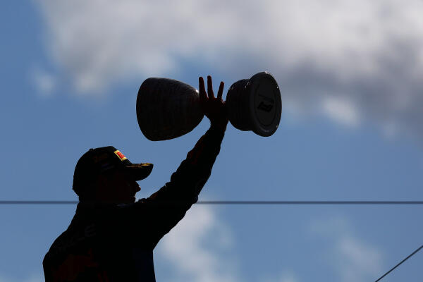 Max Verstappen podium Zandvoort 2024