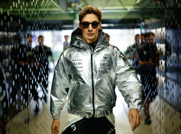 George Russell zaterdag Australië 2025