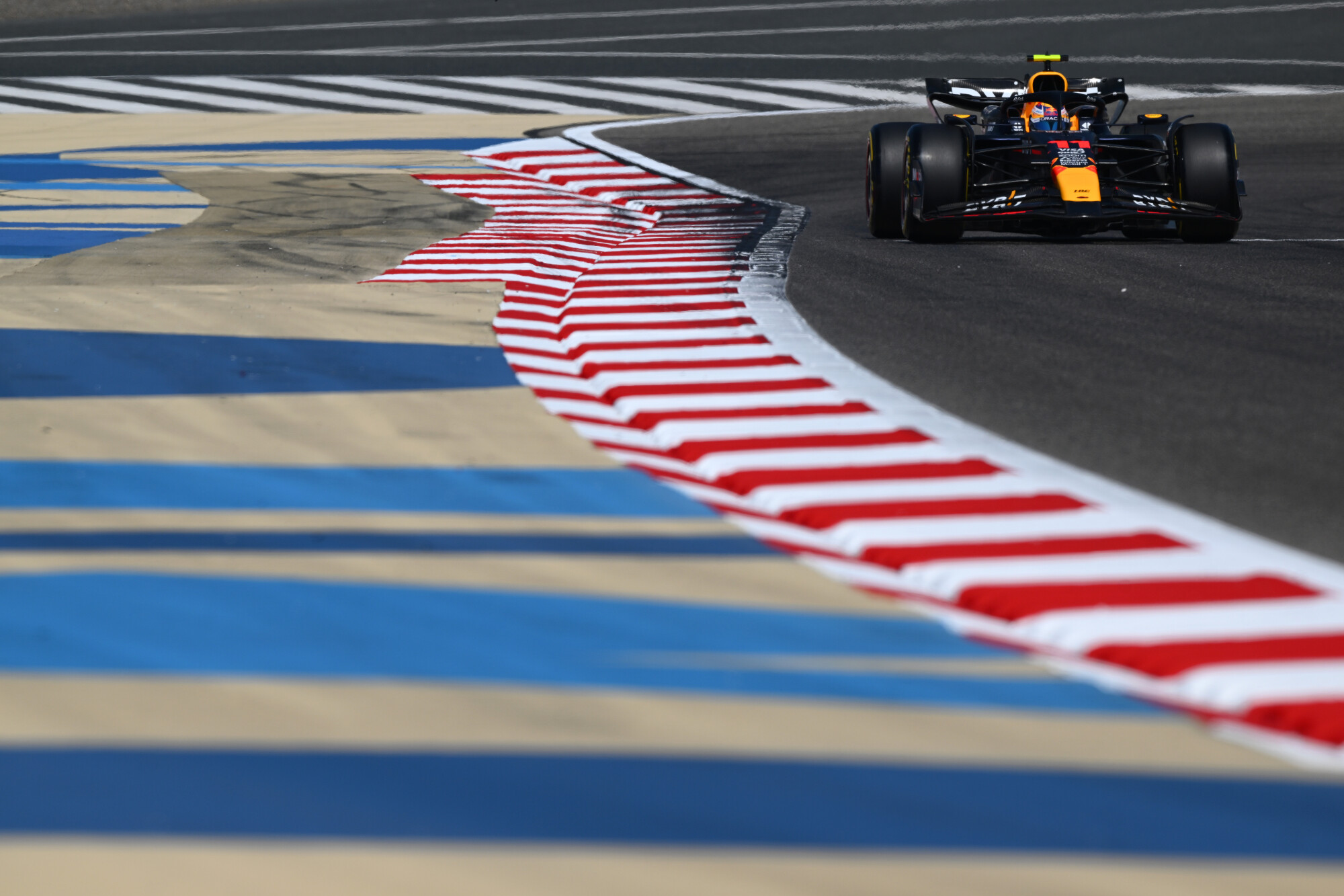 F1 Bahrein test Perez
