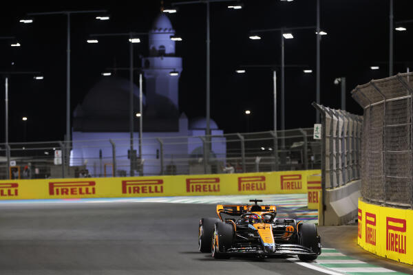 Oscar Piastri vrijdag Jeddah 2023