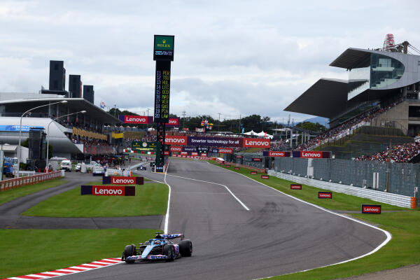 esteban ocon suzuka vrijdag 2023