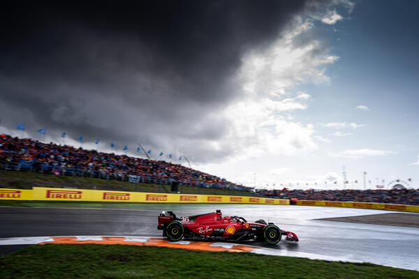 Leclerc auto Zandvoort zaterdag 2023