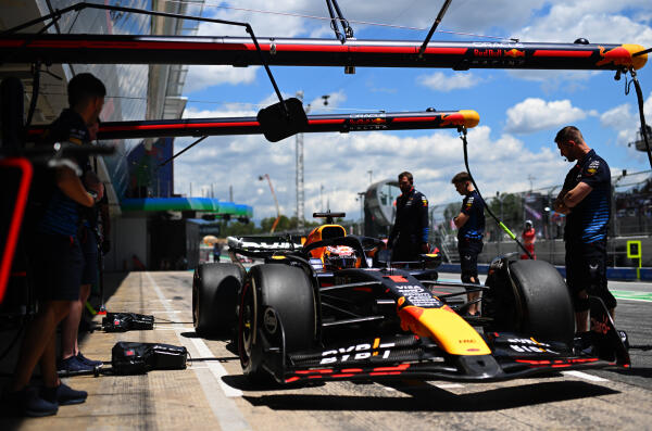 Verstappen pit Spanje