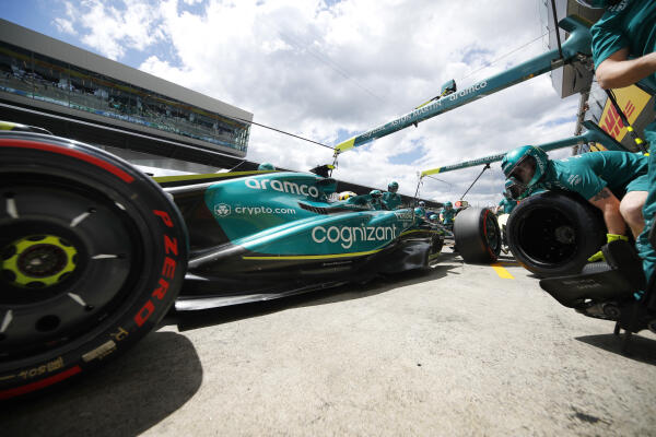Aston Martin pitstop oostenrijk