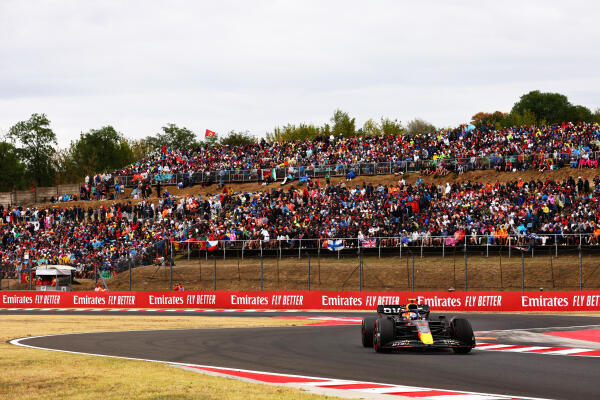 Sergio Perez GP van Hongarije