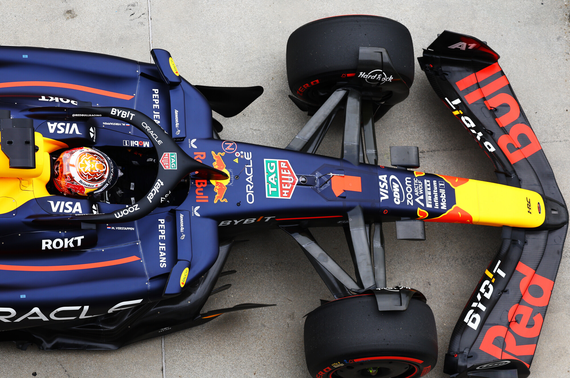 Max Verstappen RB20 Hongarije 2024