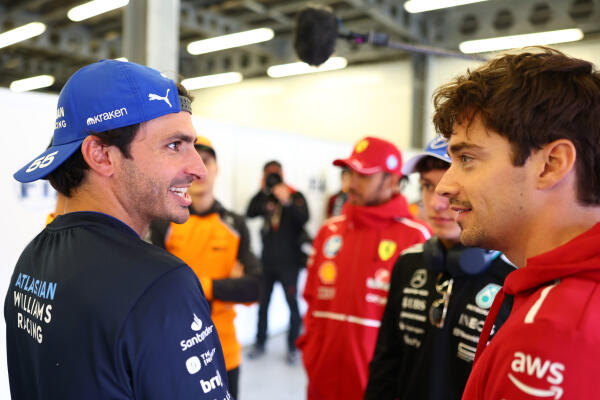 Carlos Sainz Charles Leclerc Bakoe 2025