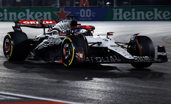 AlphaTauri Las Vegas Ricciardo 2