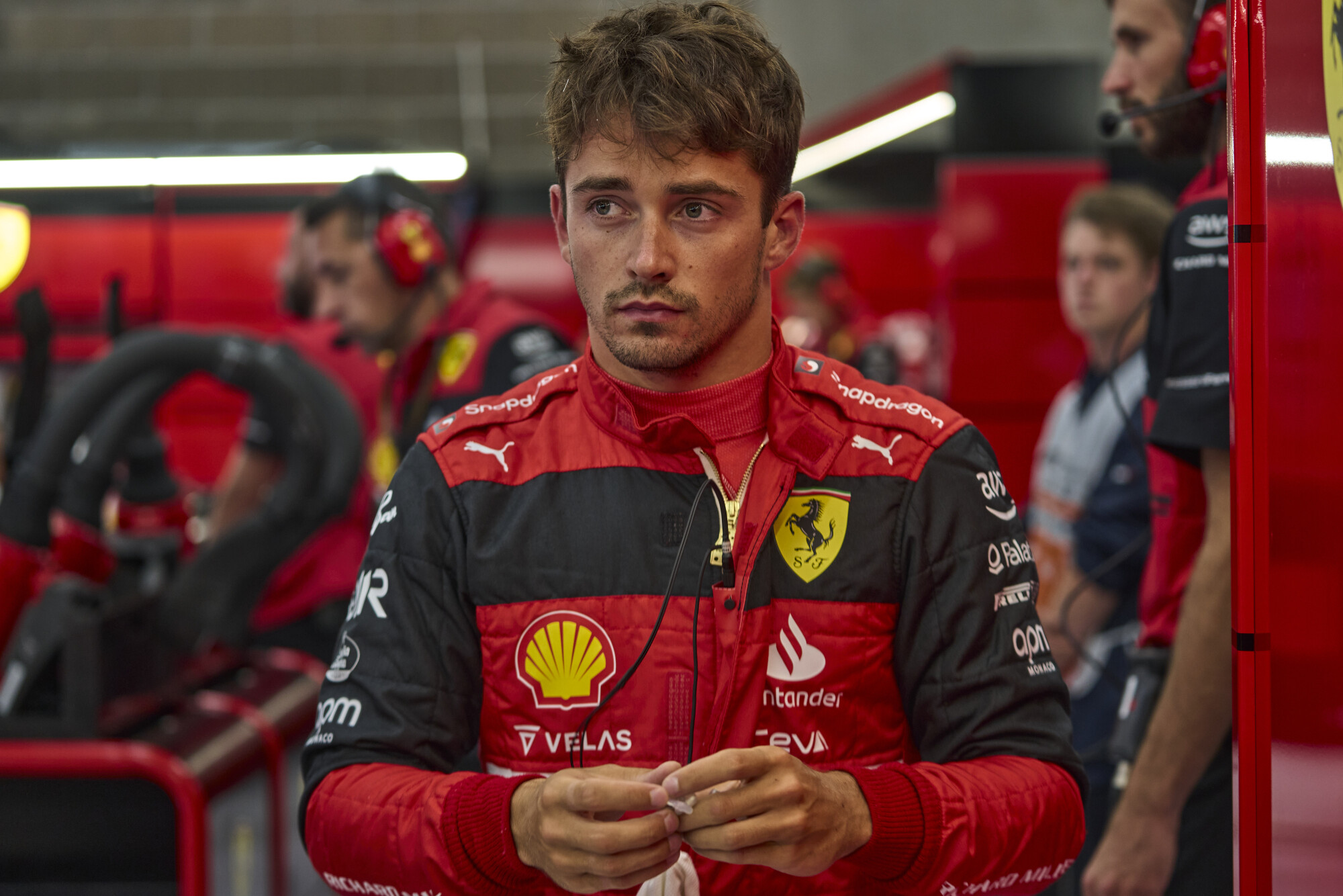 Charles Leclerc F1 België 2022