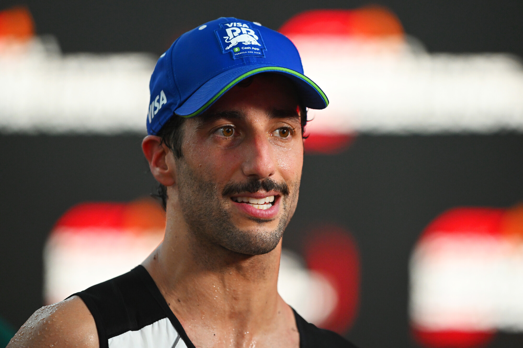 Daniel Ricciardo media zondag Singapore 2024