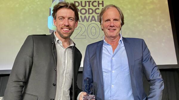 Mattie en Frans Podcast Awards 2021