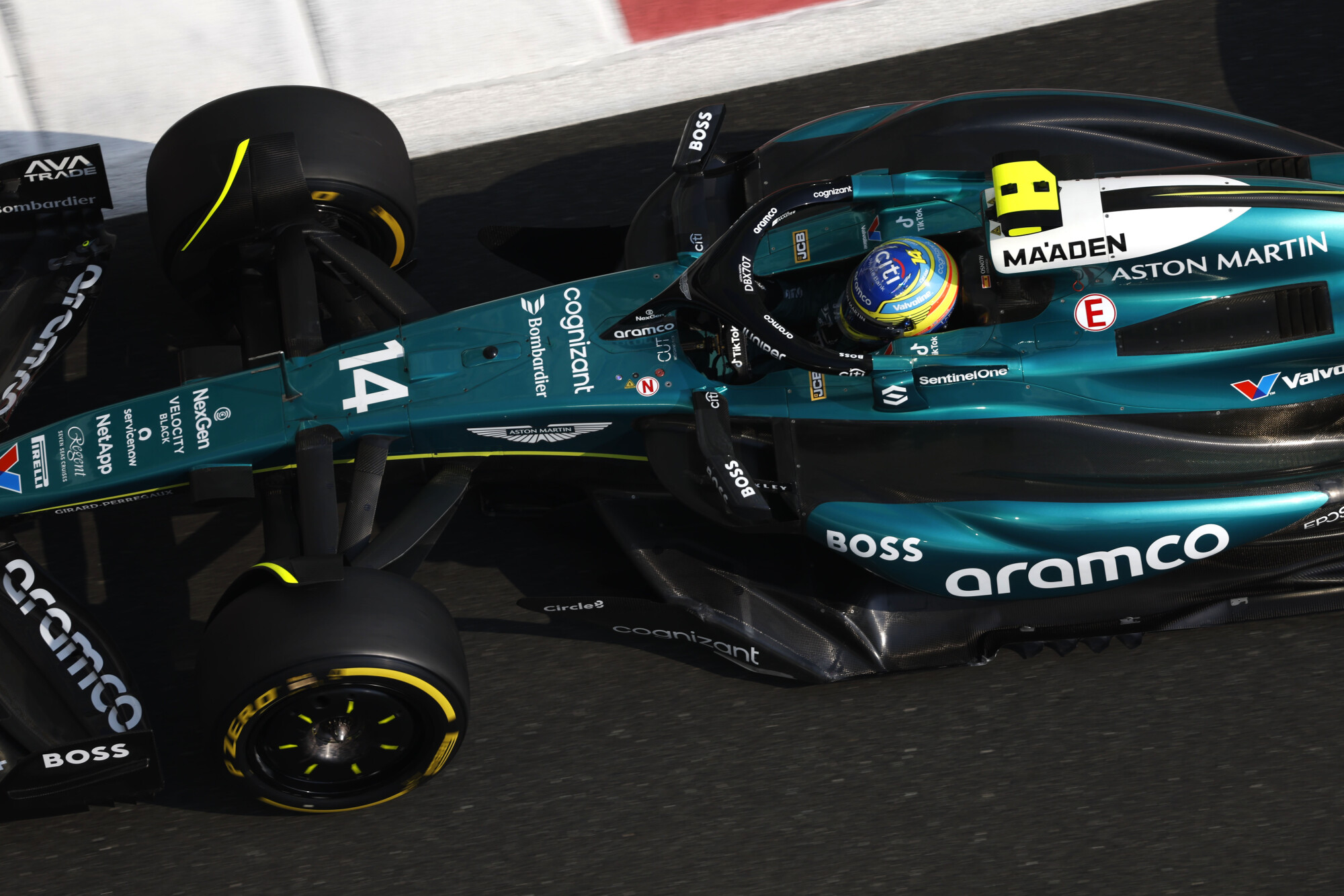 Fernando Alonso 2024 Abu Dhabi