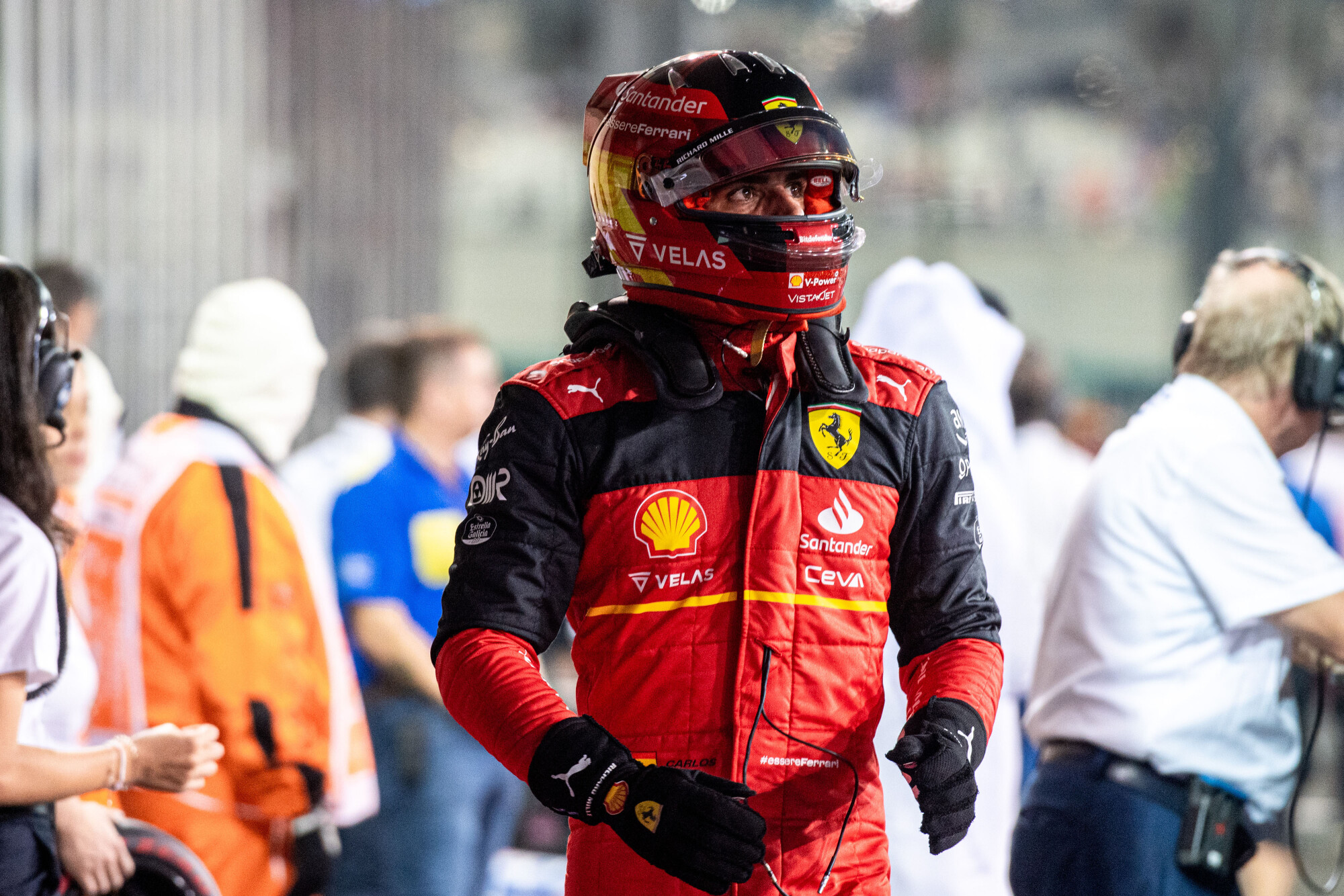 Carlos Sainz Abu Dhabi 2022