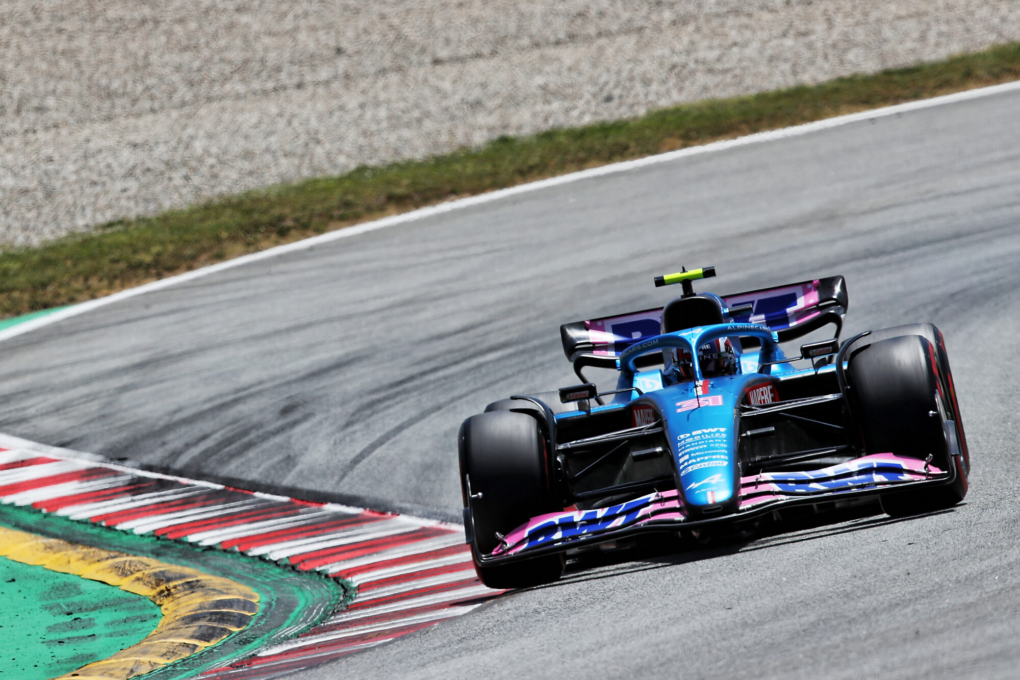 Esteban Ocon Alpine Grand Prix van Spanje