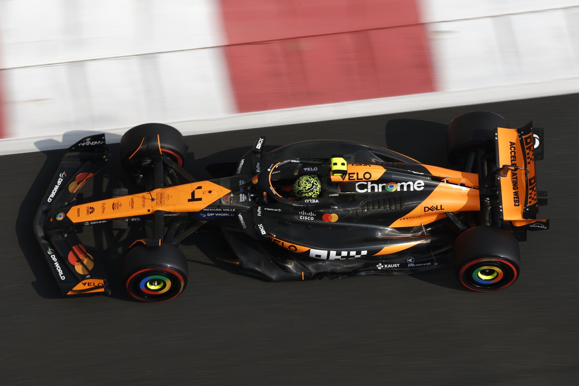 Lando Norris Abu Dhabi 2024