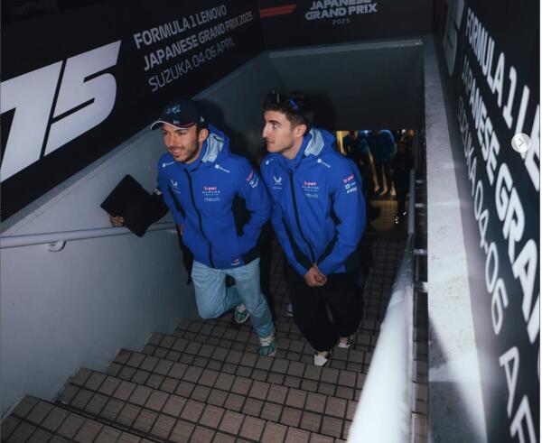 Pierre Gasly en Jack Doohan Japan 2025