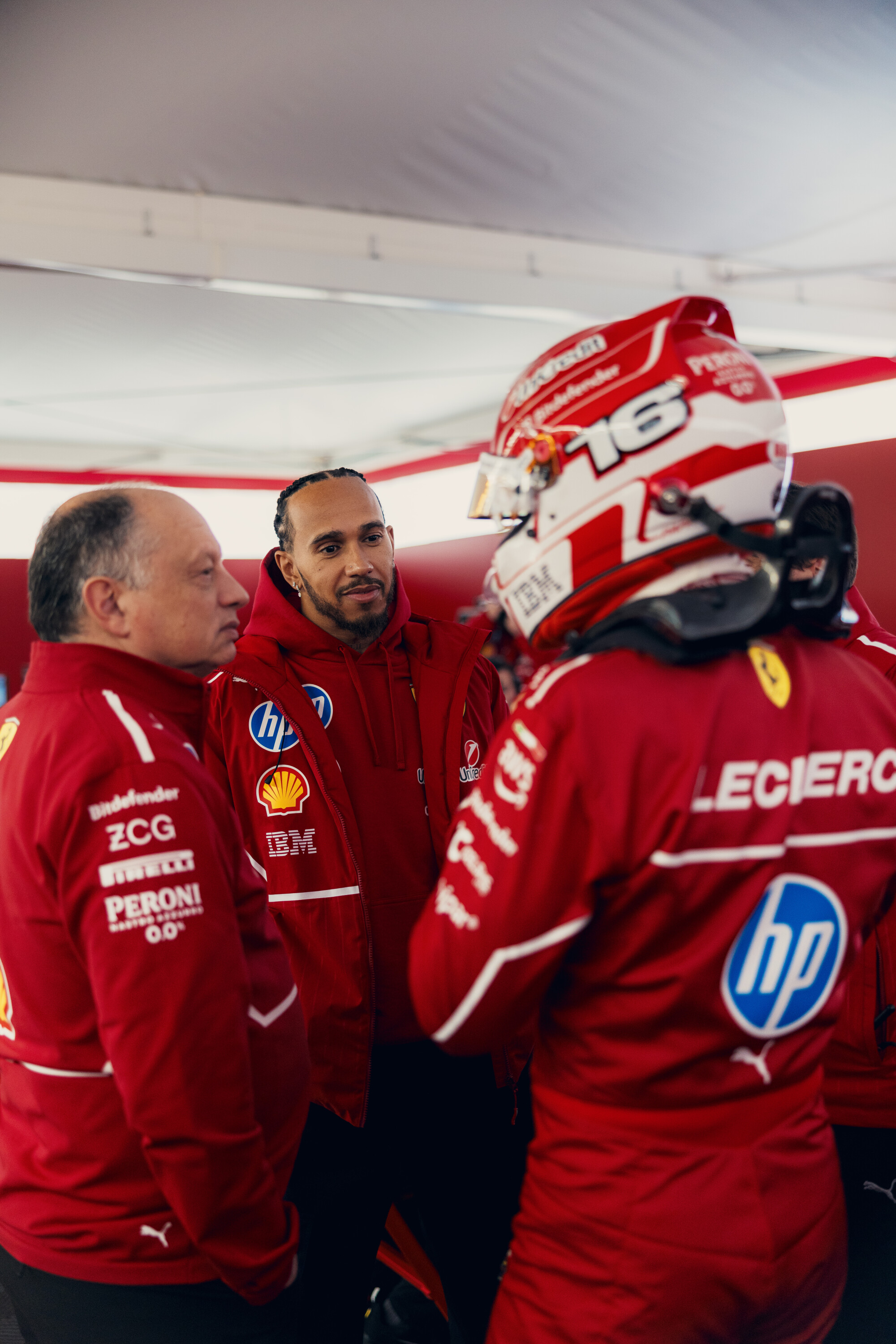 Hamilton Leclerc Vasseur Fiorano