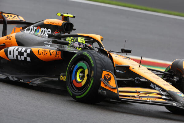 Lando Norris Belgie 2024
