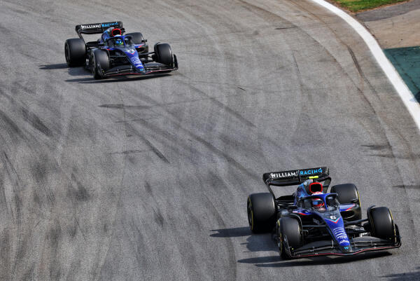 Williams coureurs zondag Brazilië 2022