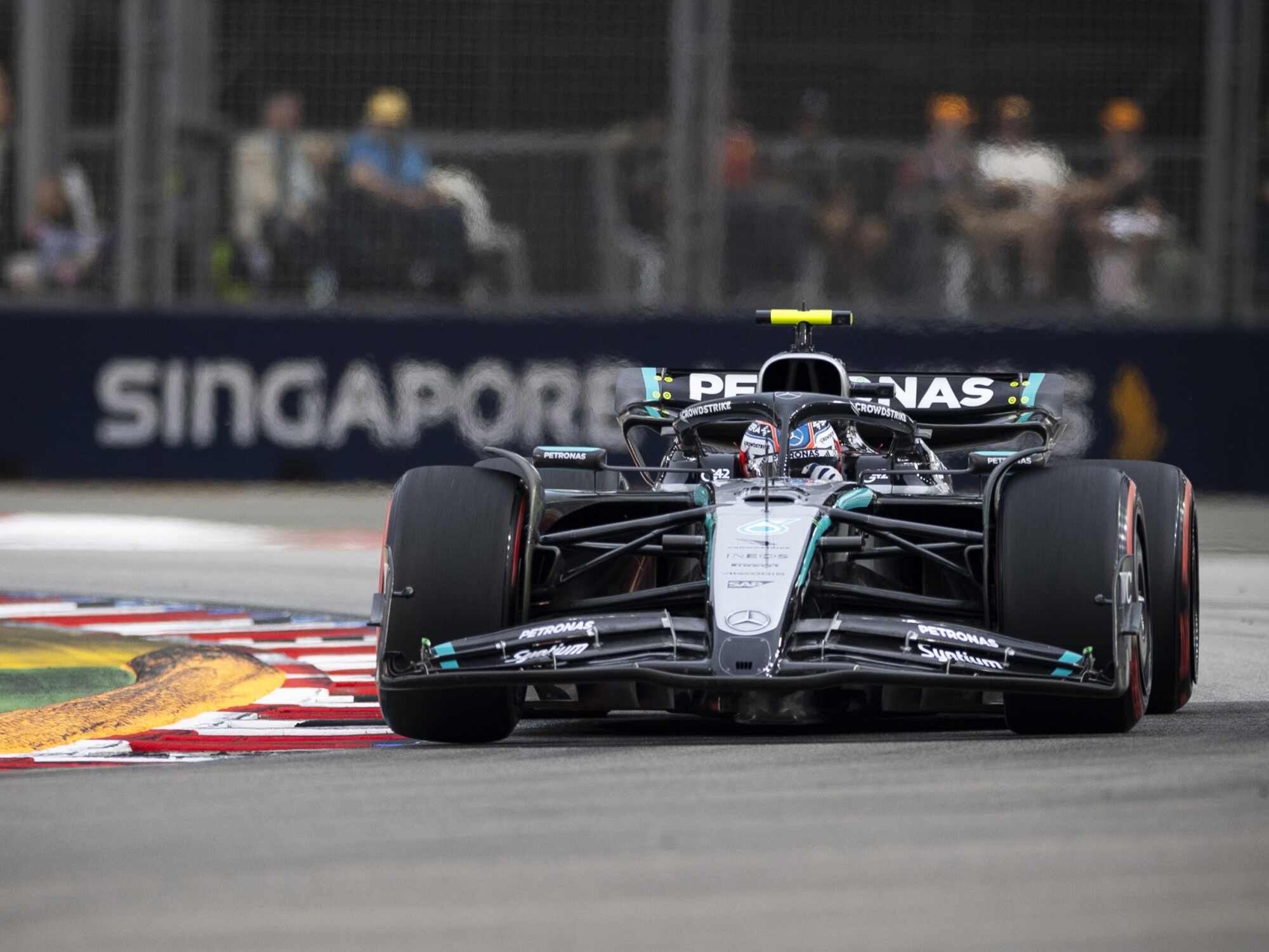 Kimi Antonelli mercedes 2025 Singapore