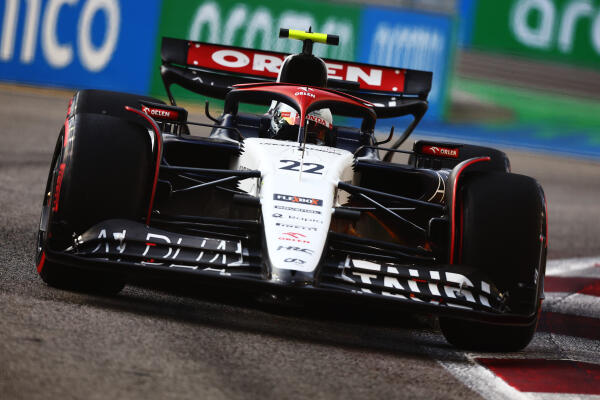 yuki tsunoda 2023 zaterdag singapore