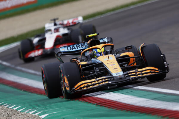 Lando Norris McLaren Imola zaterdag sprint