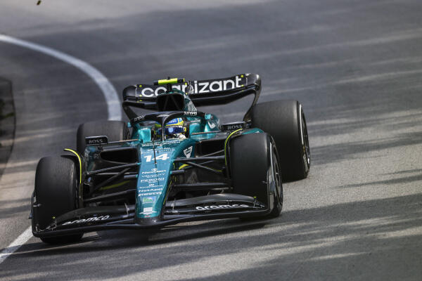 Alonso zondag Canada 2023