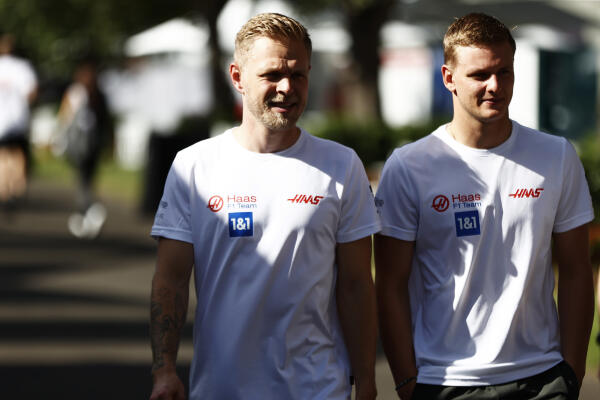 Schumacher en Magnussen Australië 2022