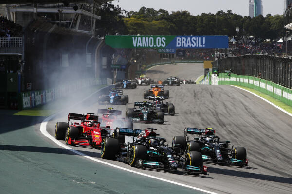 Start Grand Prix Brazilië 2021