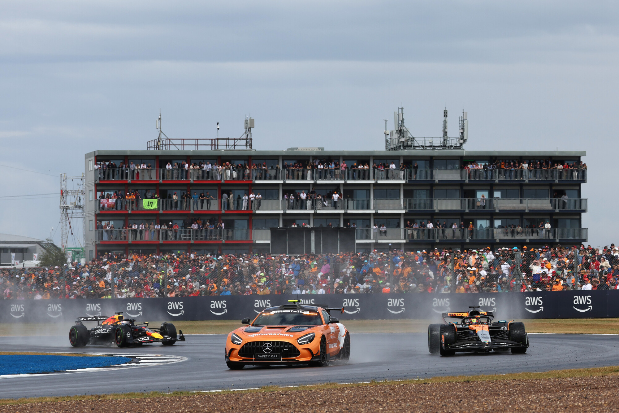 Max Verstappen en Oscar Piastri - GP Groot-Brittannië 2025