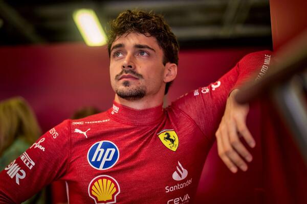Charles Leclerc Abu Dhabi 2024