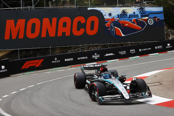 George Russell Mercedes Monaco 2024 -auto
