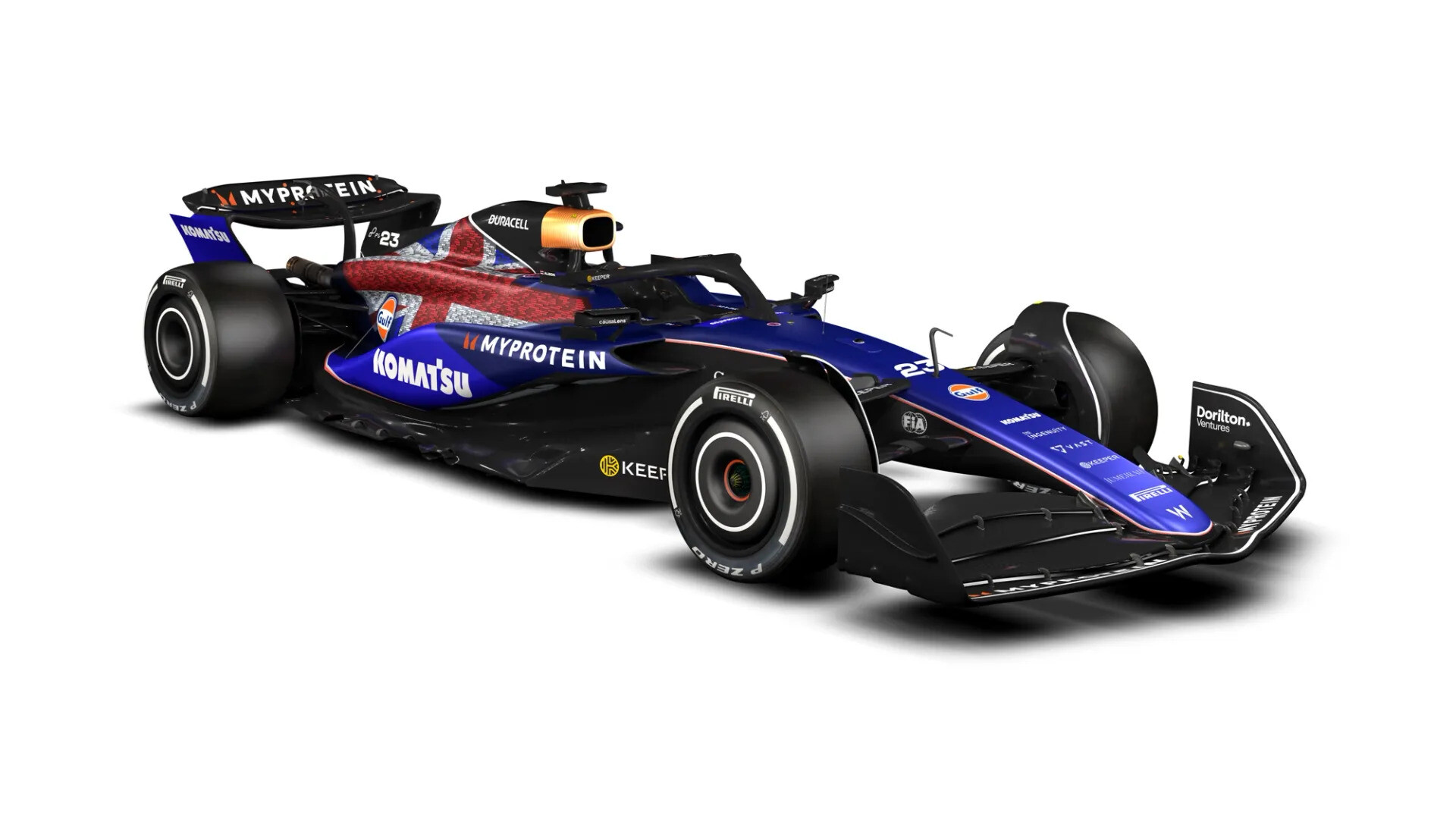Williams speciale livery britse gp 2024