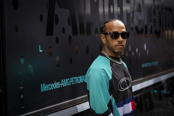 Lewis Hamilton donderdag Spanje 2024