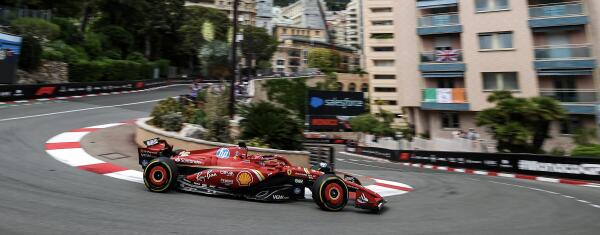 Charles Leclerc hairpin Monaco 2024