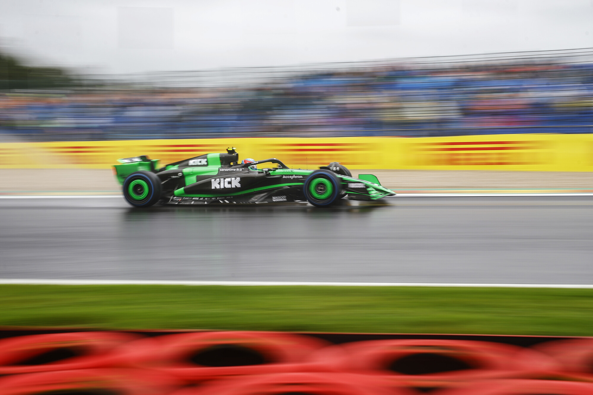 Guanyu Zhou kwalificatie gp belgië