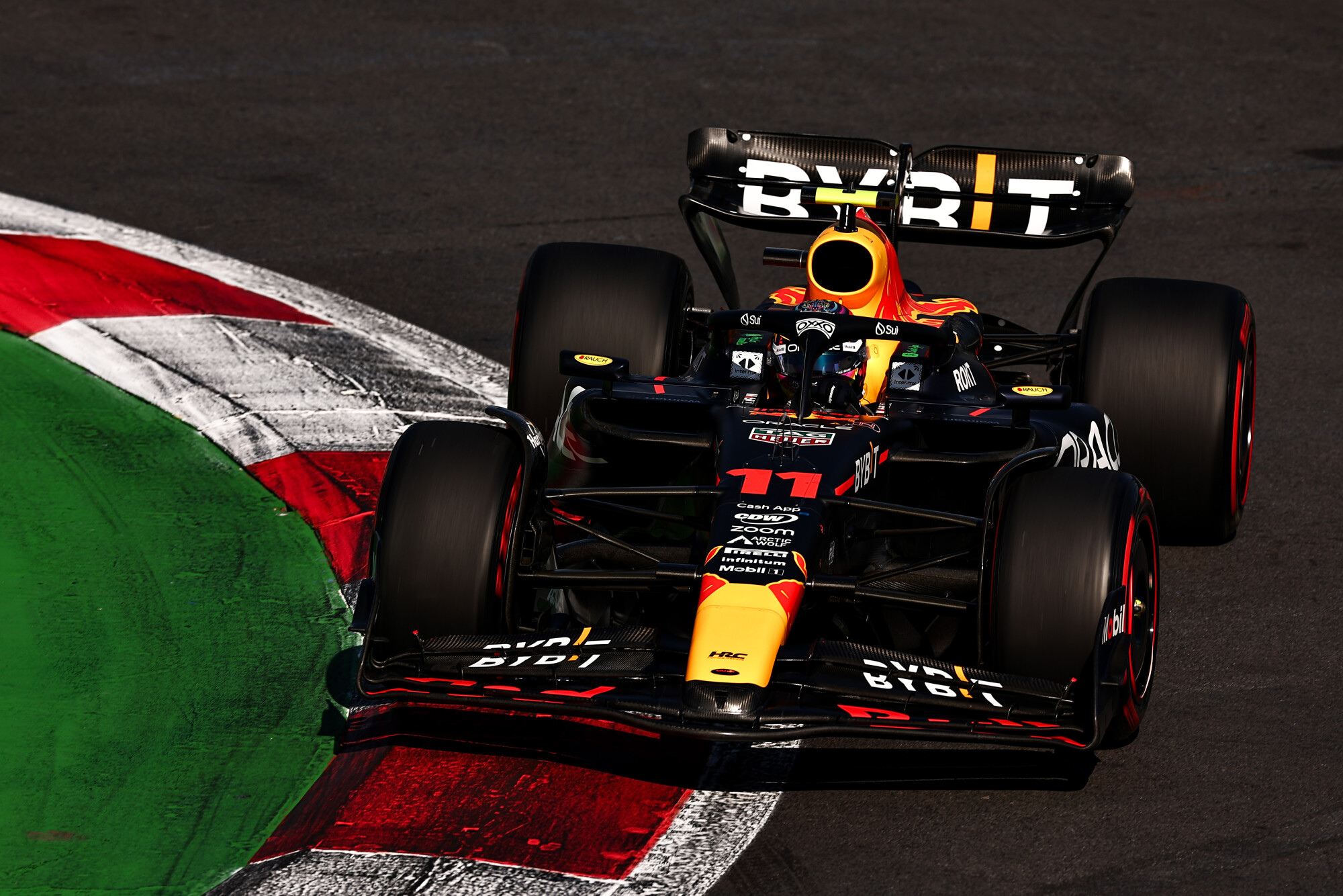 Sergio Pérez auto kwalificatie Mexico 2023