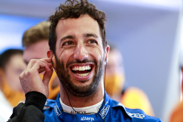 Daniel Ricciardo pitbox Dutch GP 2021
