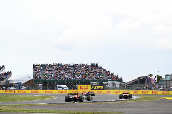 McLaren versus Verstappen Silverstone