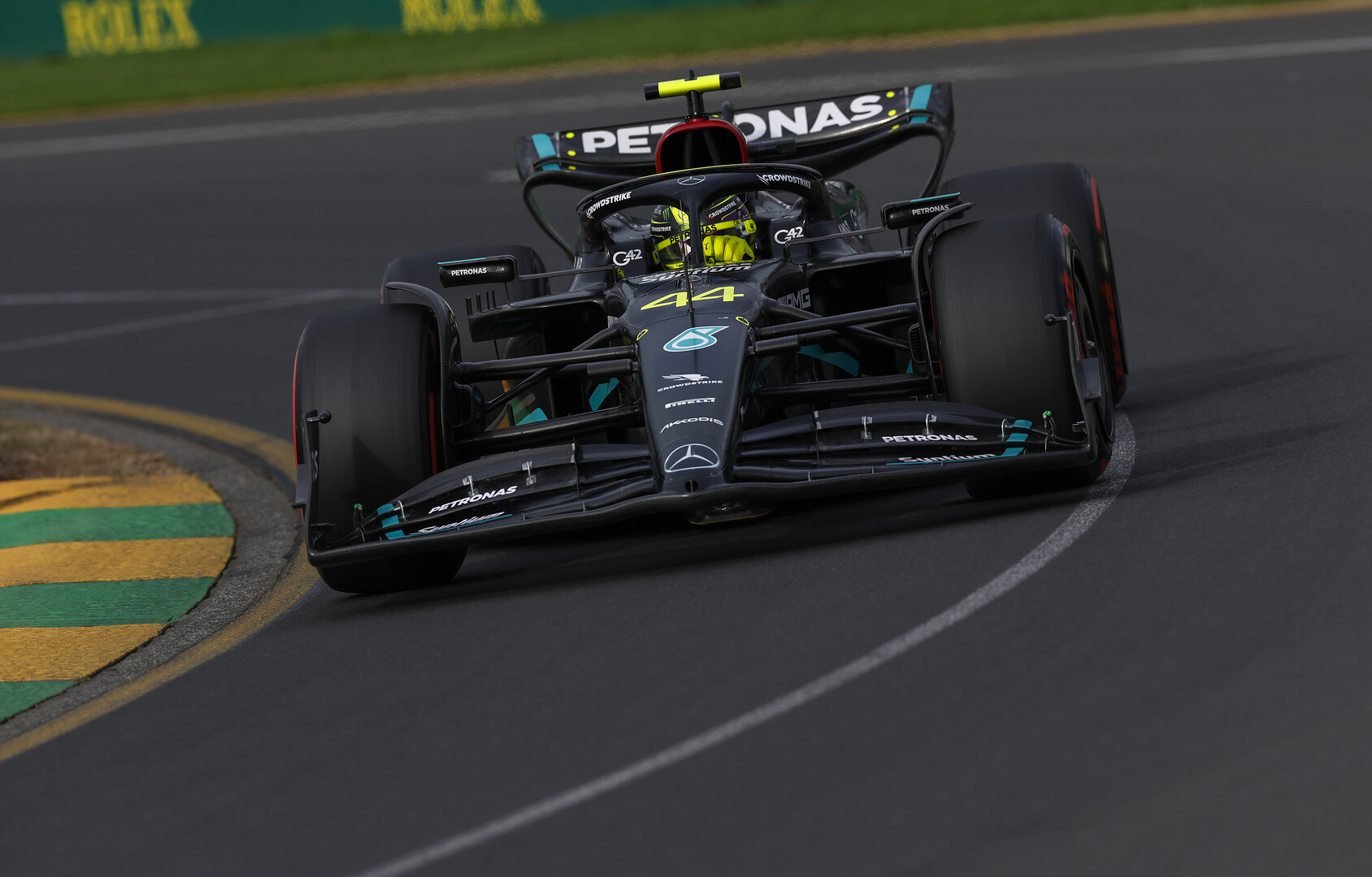 Lewis Hamilton-Mercedes-Auto- Australie