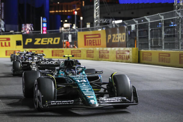 Aston Martin Fernando Alonso 2023 Vegas Race Zaterdag 1