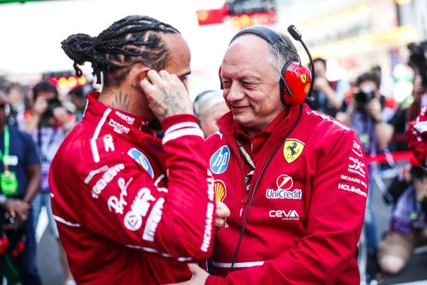 Fred Vasseur Lewis Hamilton