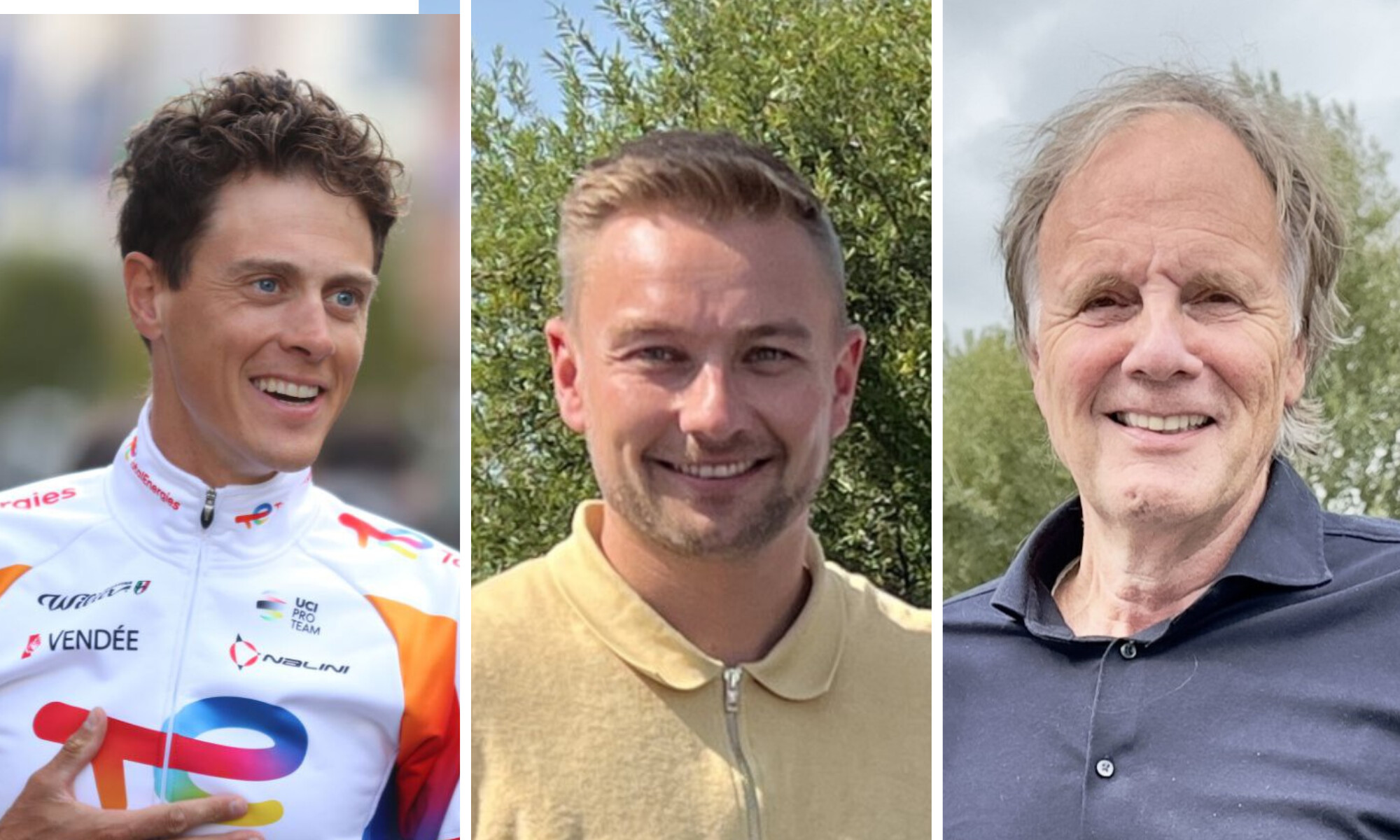 Niki Terpstra Indy Dontje en Frans Verschuur